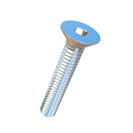 1/4-20 Socket Head Cap Screw, Plain Titanium, 1-1/2 In Length